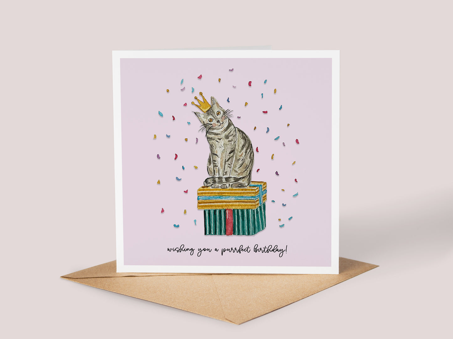Cat Purrrfect Birthday