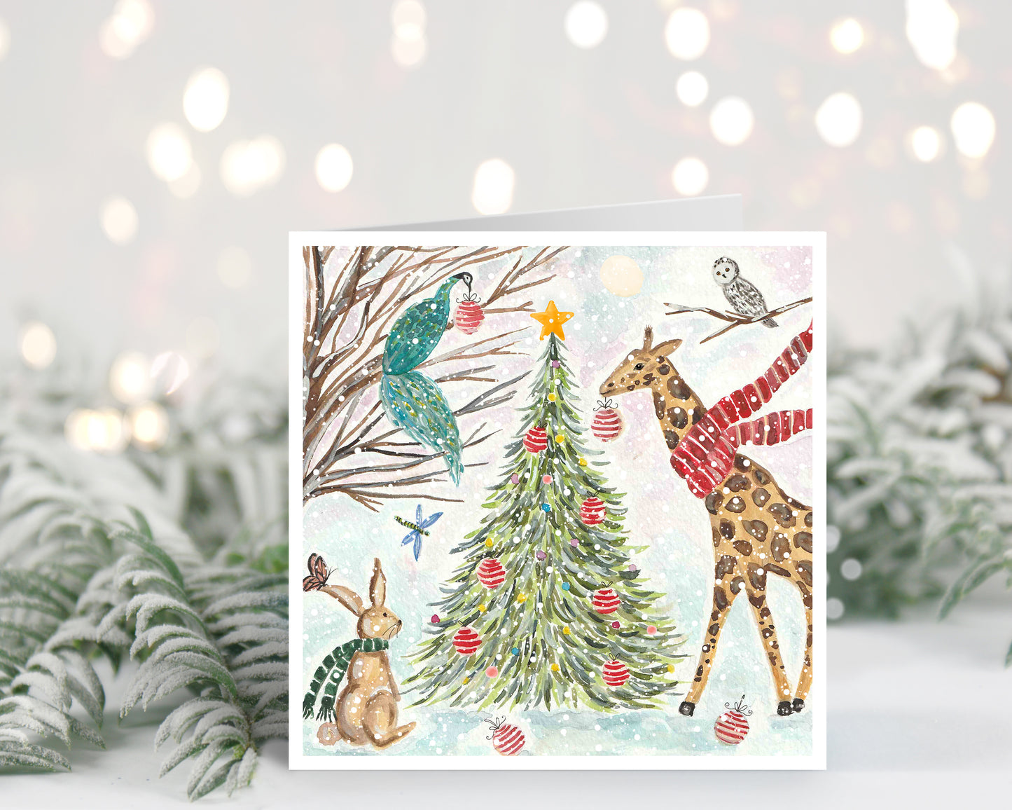 Animal Christmas Card