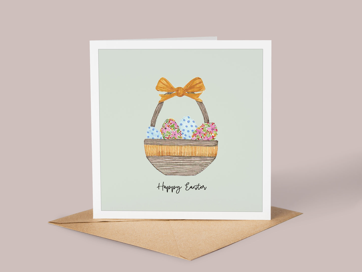 Easter Basket Card