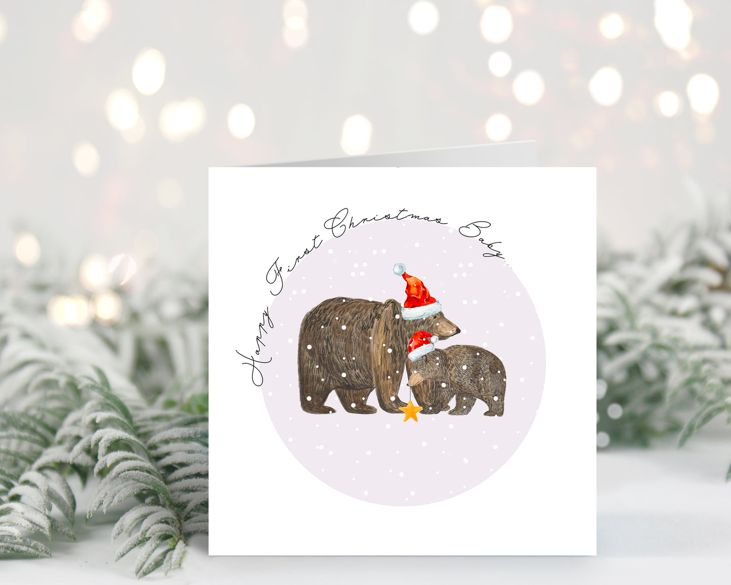 Baby's First Christmas - Pale Pink