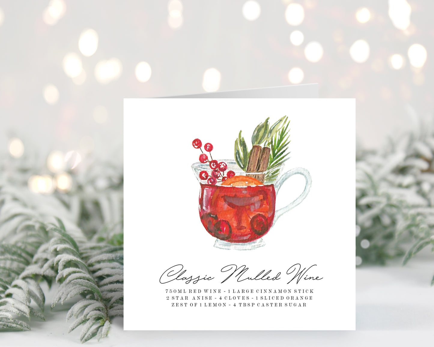 Mulled Wine Card