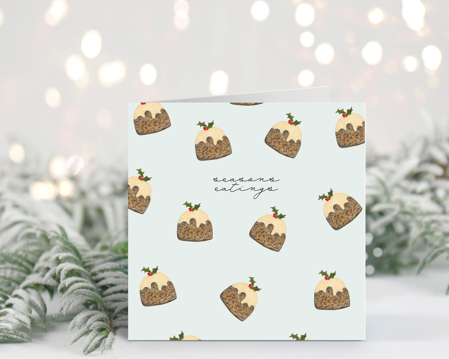 Christmas Pud Card
