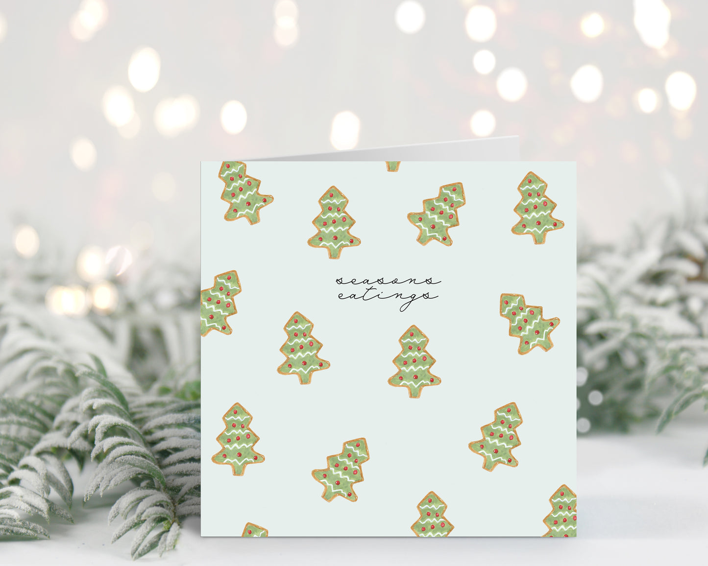 Christmas Cookie Card