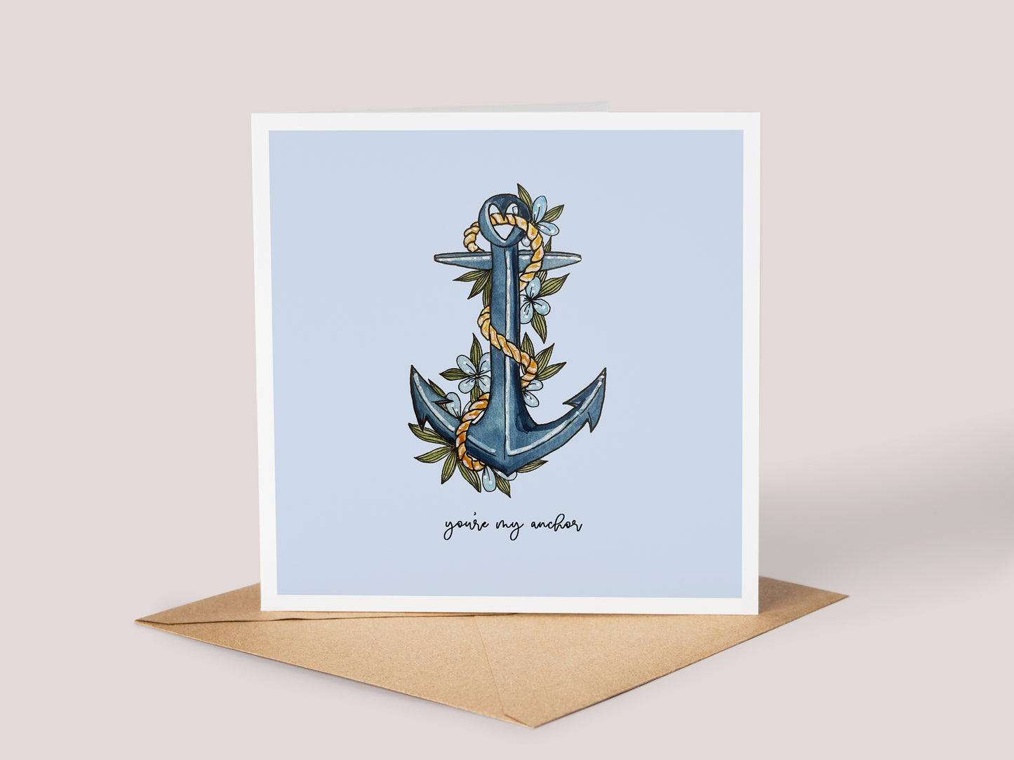 Anchor Love Card