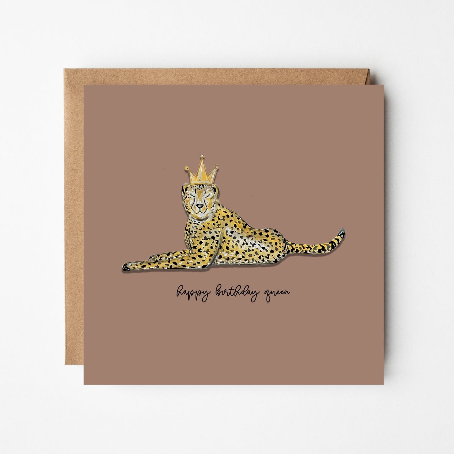 Cheetah Queen Brown