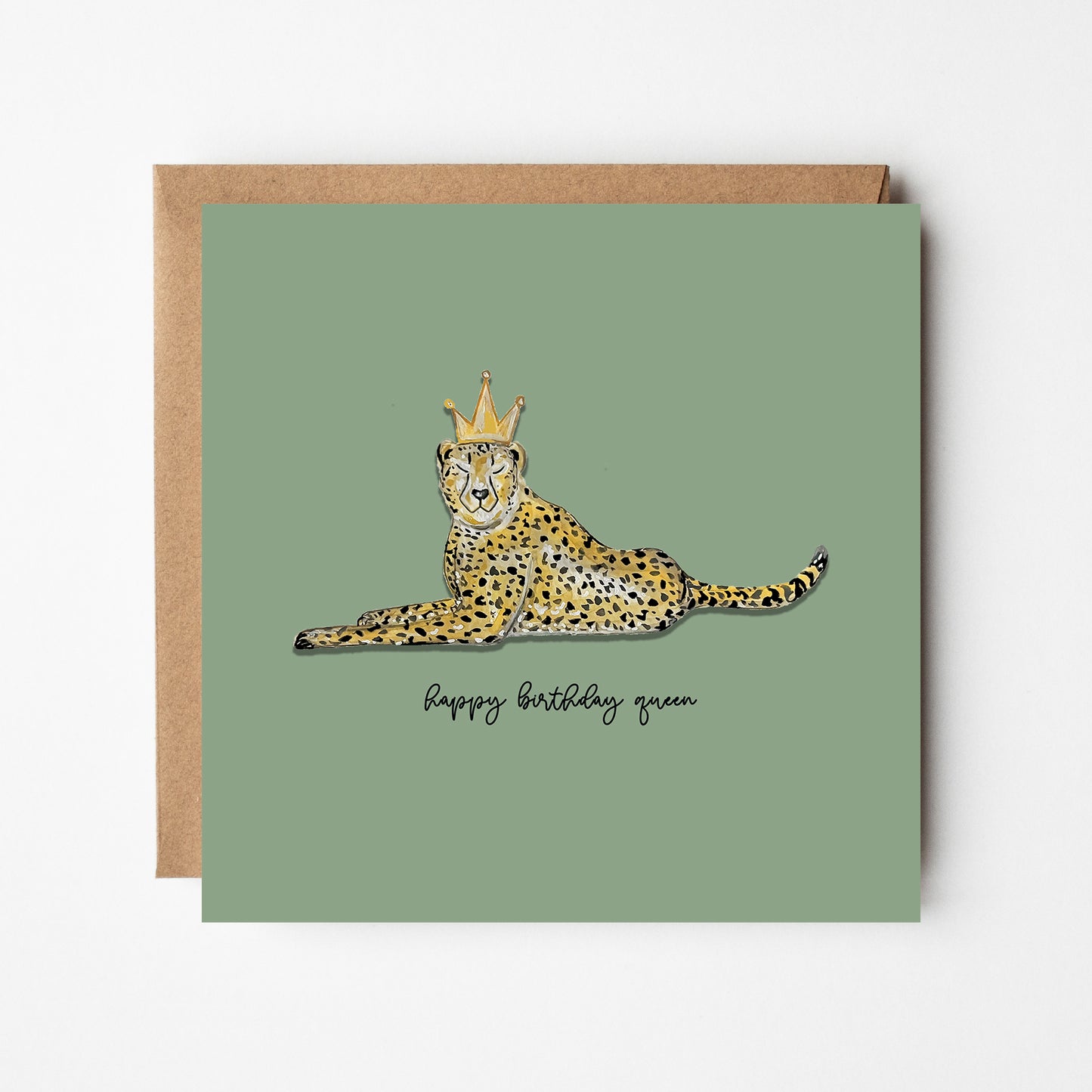 Cheetah Queen Green