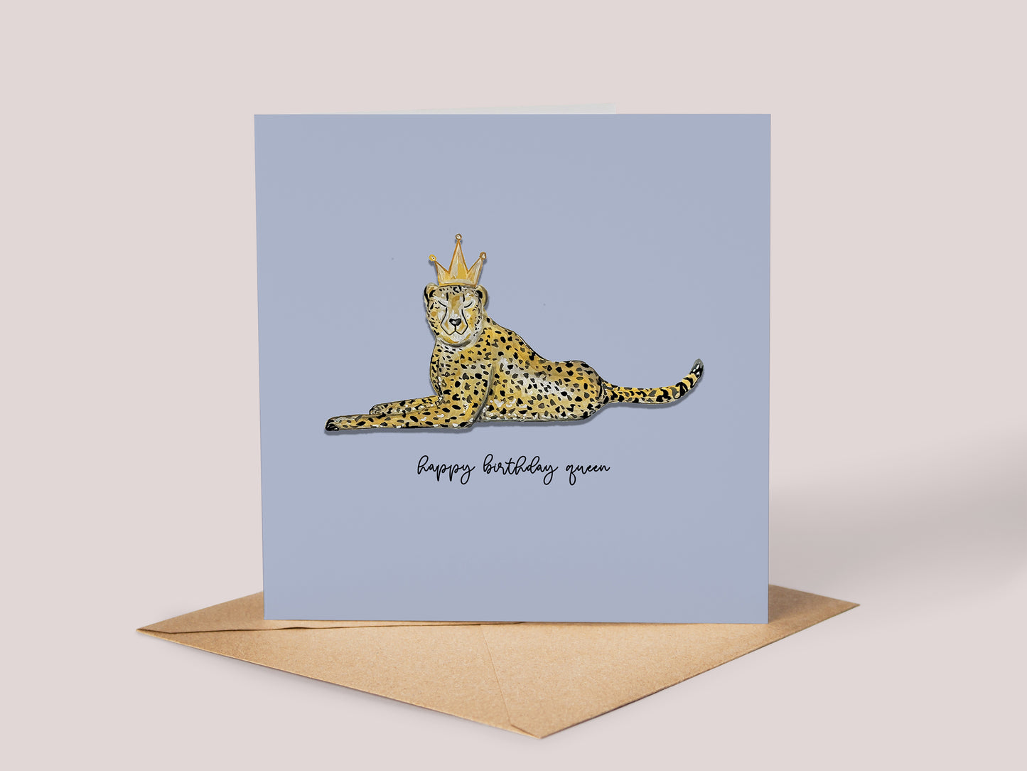 Cheetah Queen Purple