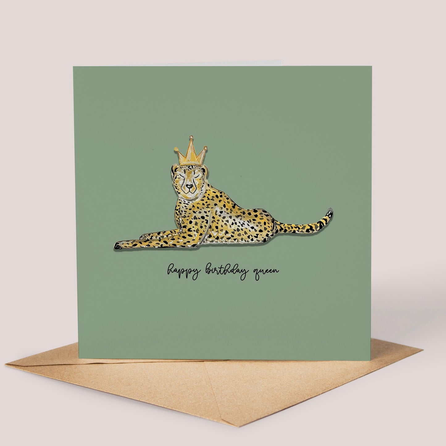 Cheetah Queen Green