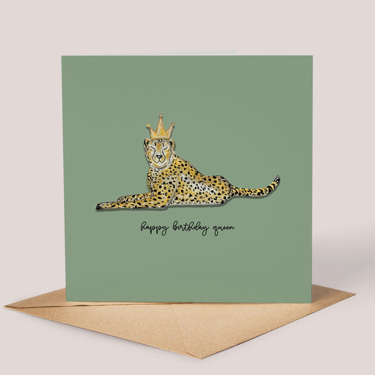 Cheetah Queen Green