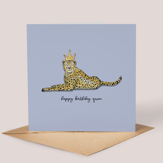 Cheetah Queen Purple
