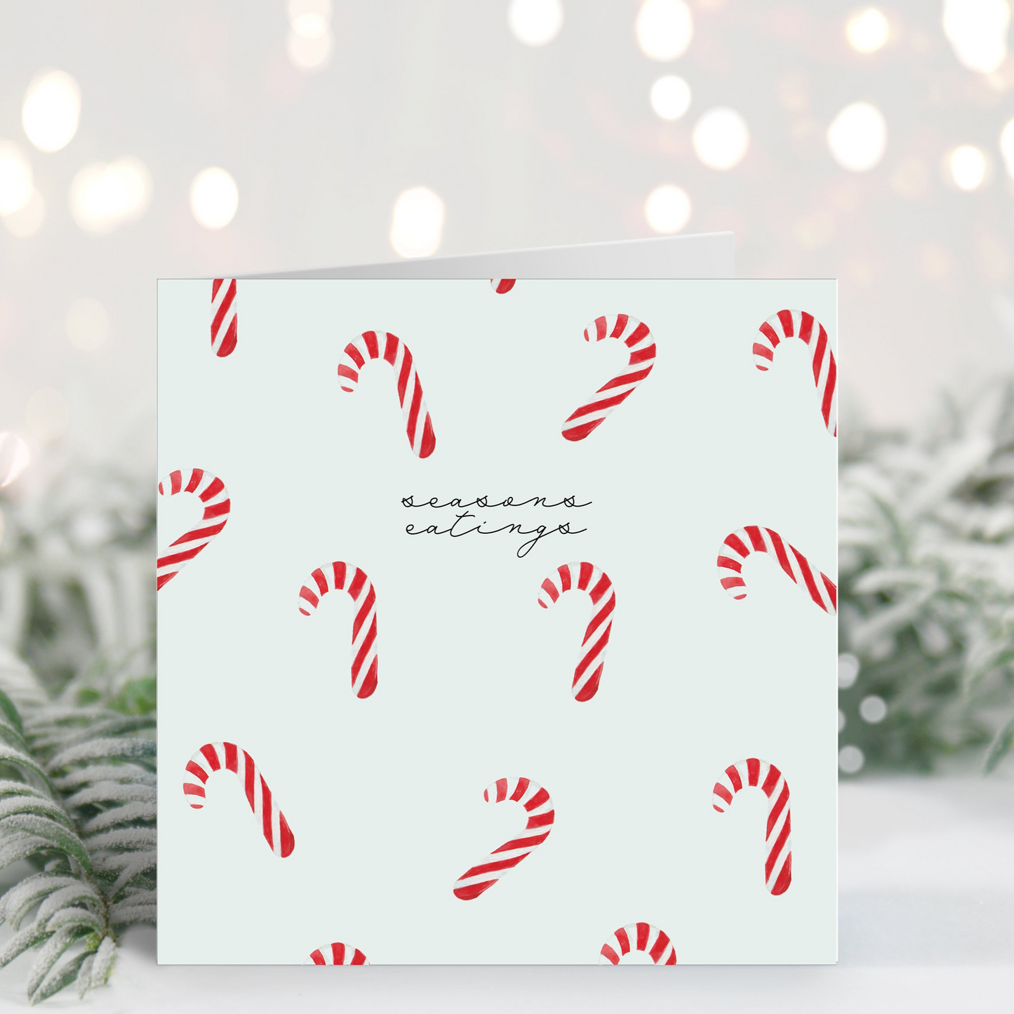 Candy Cane Card