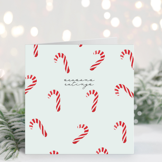 Candy Cane Card