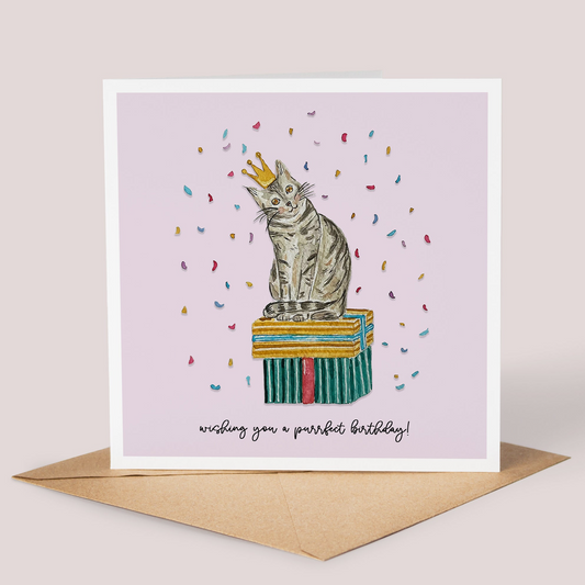 Cat Purrrfect Birthday
