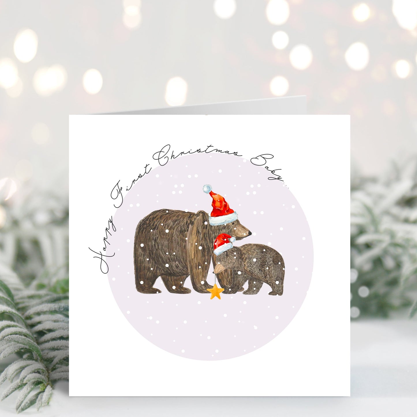 Baby's First Christmas - Pale Pink