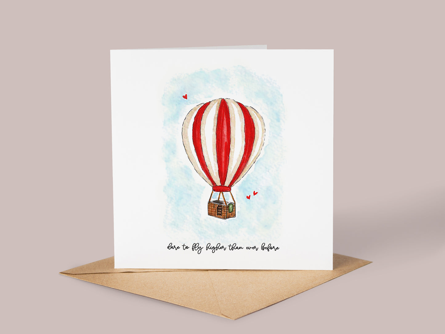 Dare To Fly Higher Than Ever Before Card