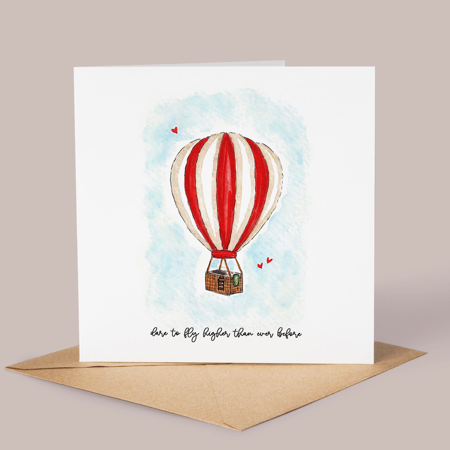 Dare To Fly Higher Than Ever Before Card