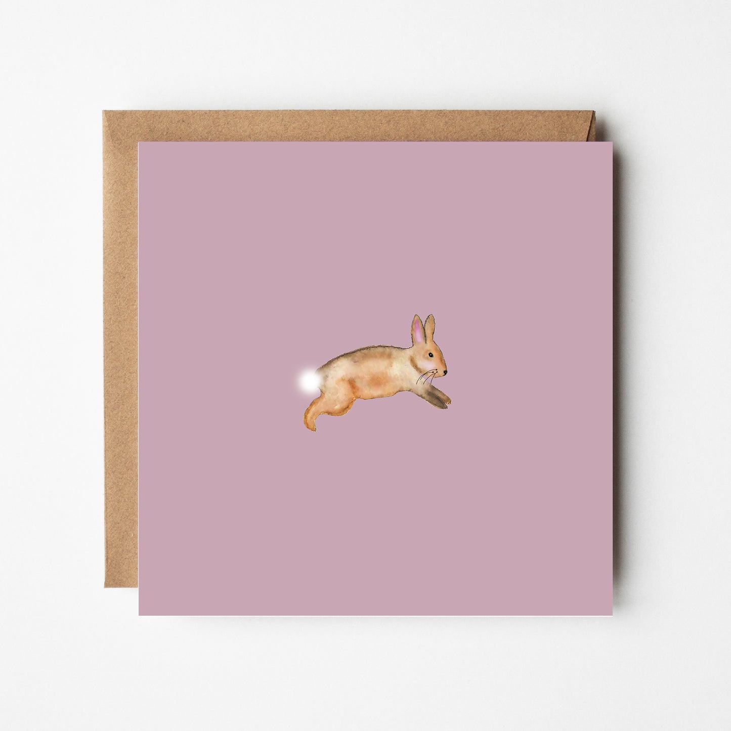 Leaping Bunny Card