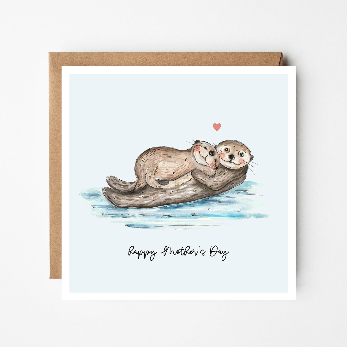 Mother's Day Otter Card