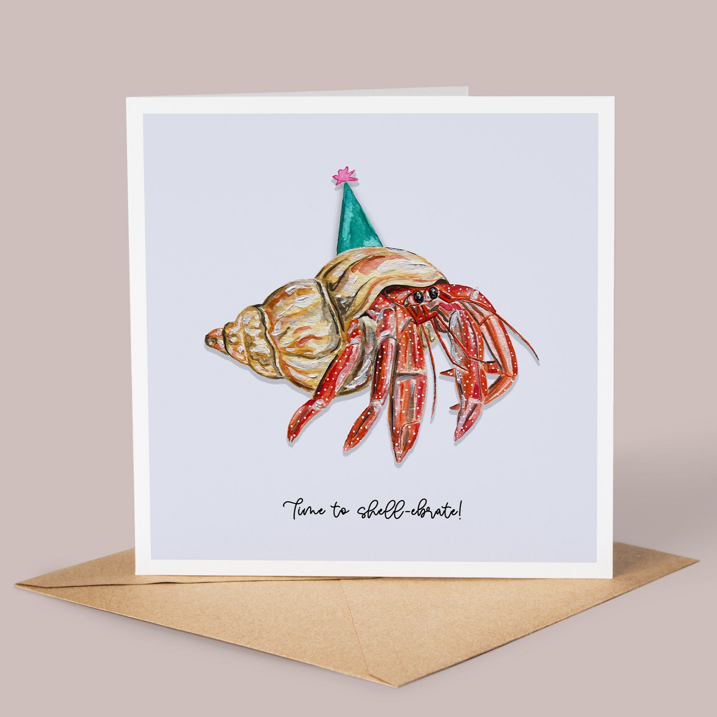 Crab Birthday Card