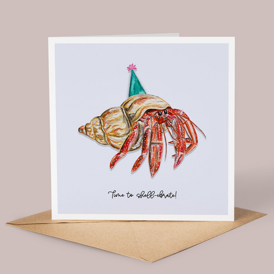 Crab Birthday Card