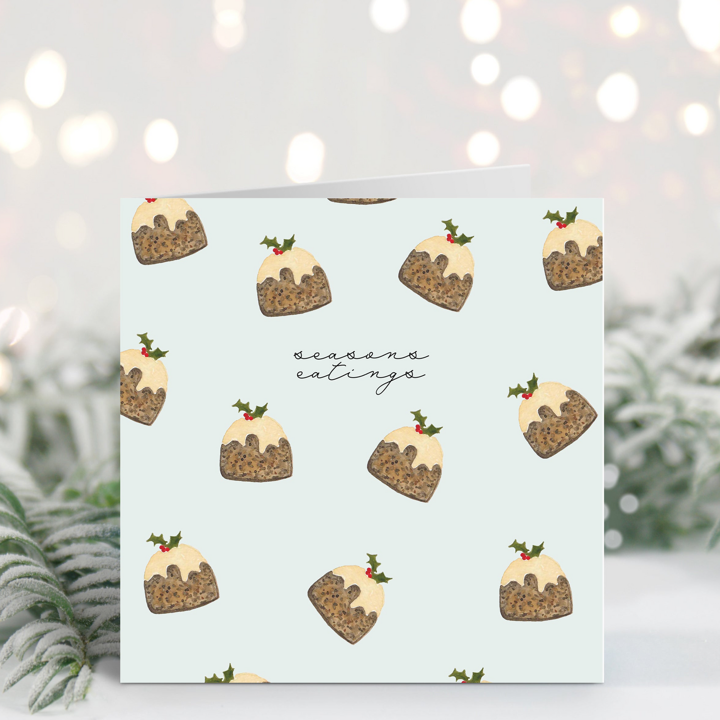 Christmas Pud Card