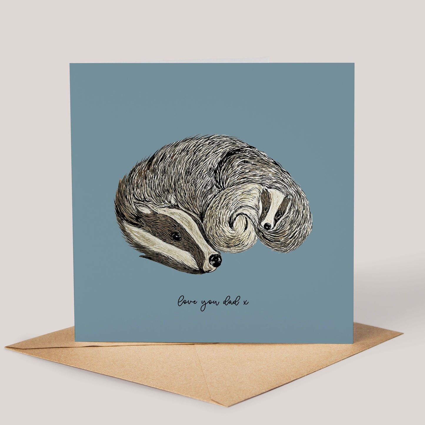 Badger Card For Dad