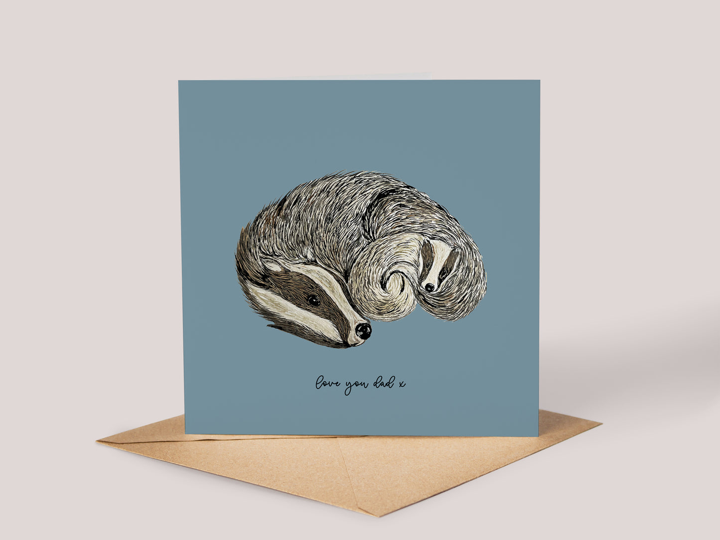 Badger Card For Dad